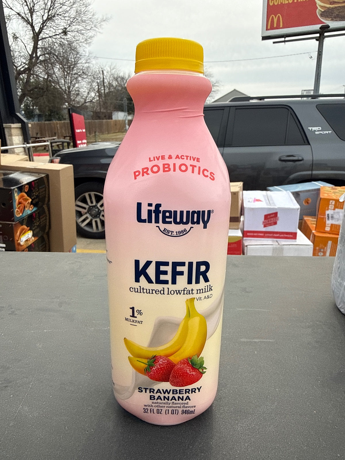 LIFEWAY Kefir Drink LF Straw/Banana 32oz