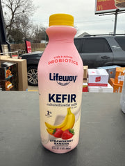 LIFEWAY Kefir Drink LF Straw/Banana 32oz