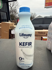 LIFEWAY Kefir Drink FF Plain 32oz