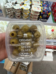 DIVINA Olives Green Pitted Organic Plastic 4.9oz