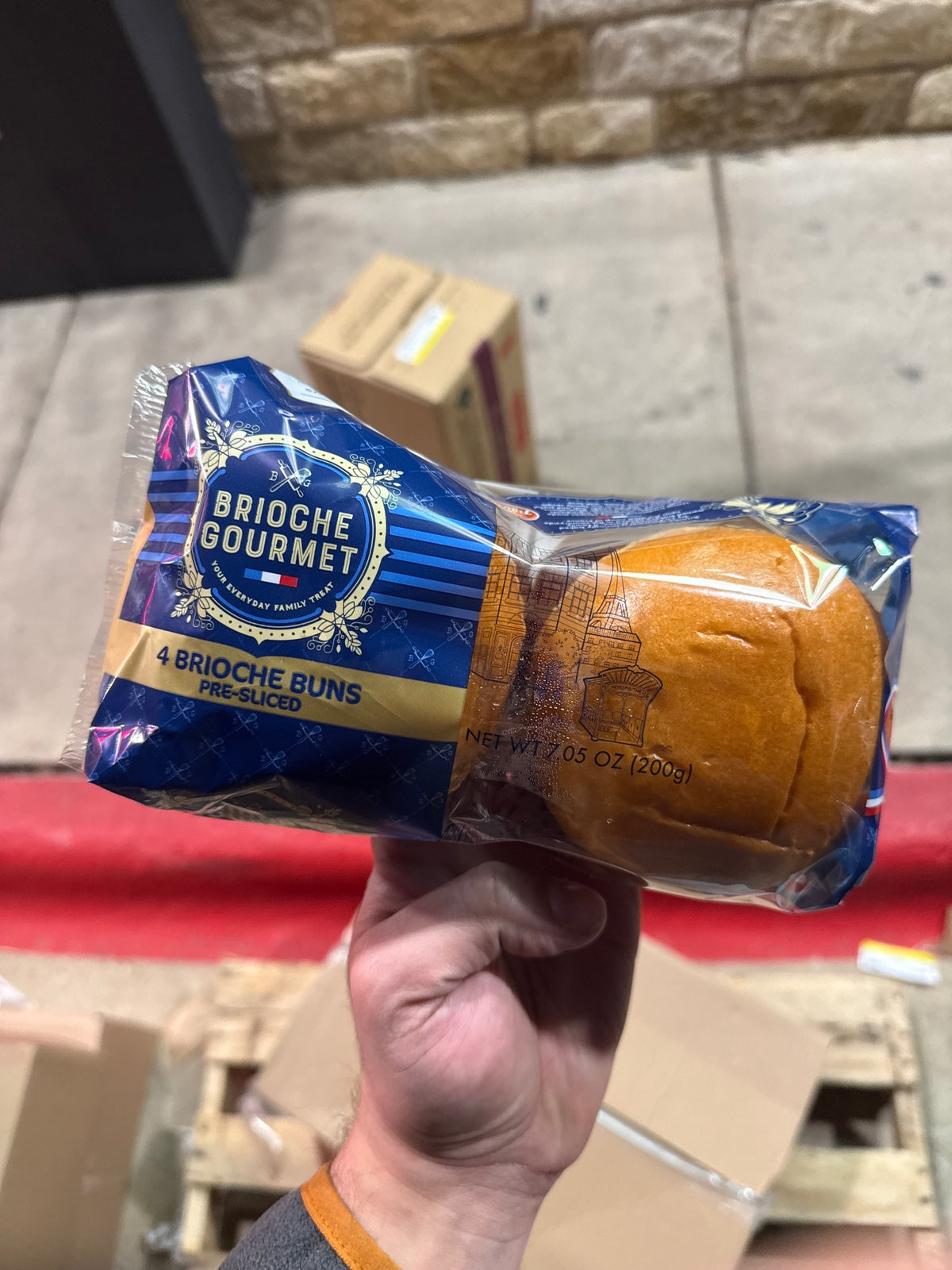 BRIOCHE GOURMET Brioche Burger Buns 4CT 7.05oz