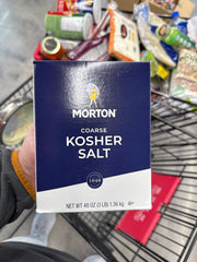 MORTON SALT Kosher Salt 3#