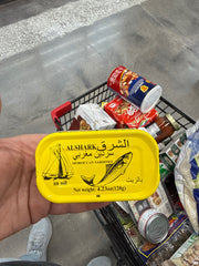 ALSHARK Sardines Moroccan In Oil 4.4oz