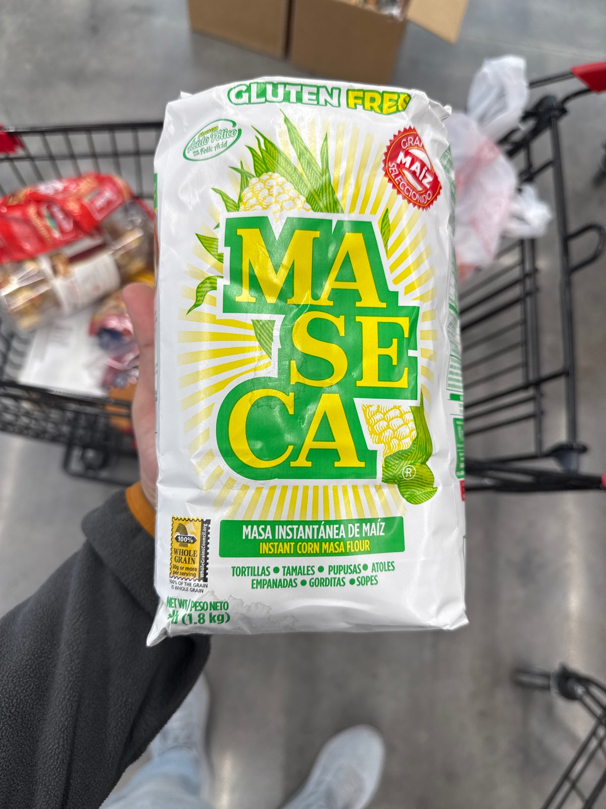 MASECA Flour Instant Tortilla Corn 4#