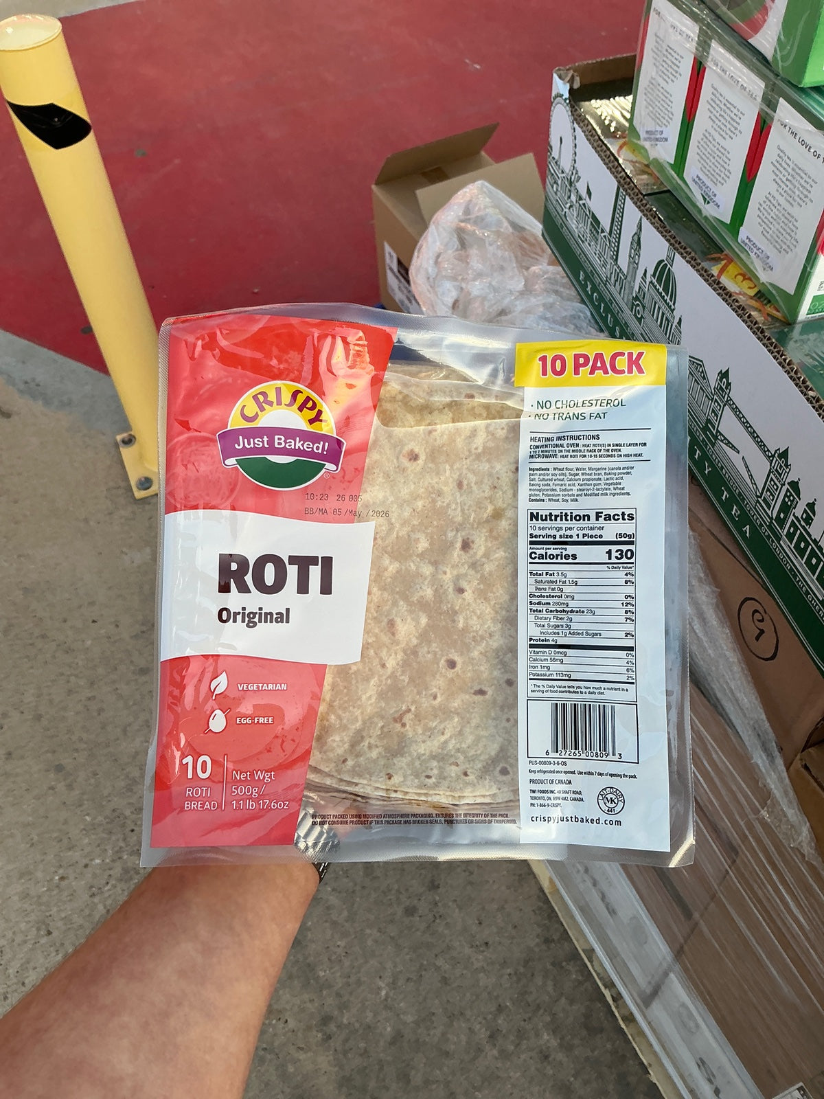 TWI Plain Roti 500g