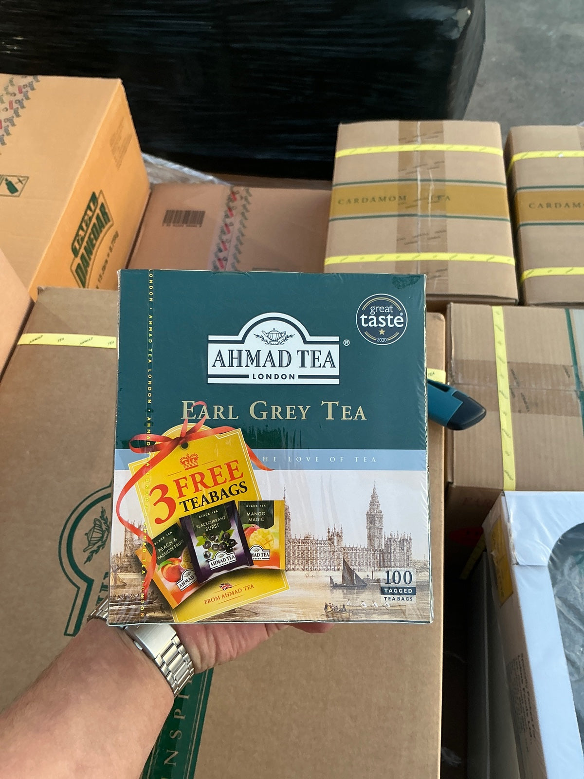 Ahmad Tea Tagged Earl Grey 200gr