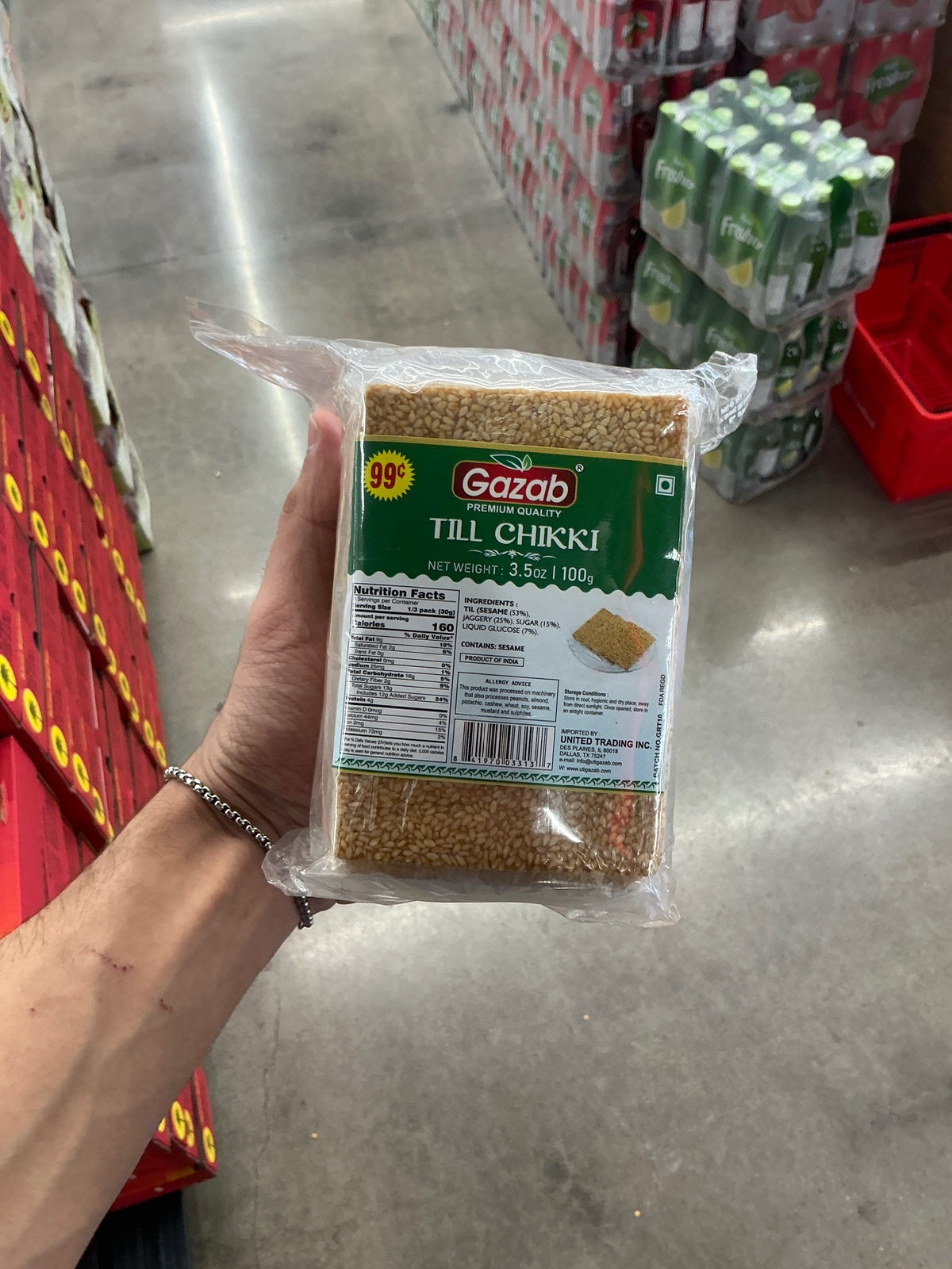 GAZAB Till Chikki 100g