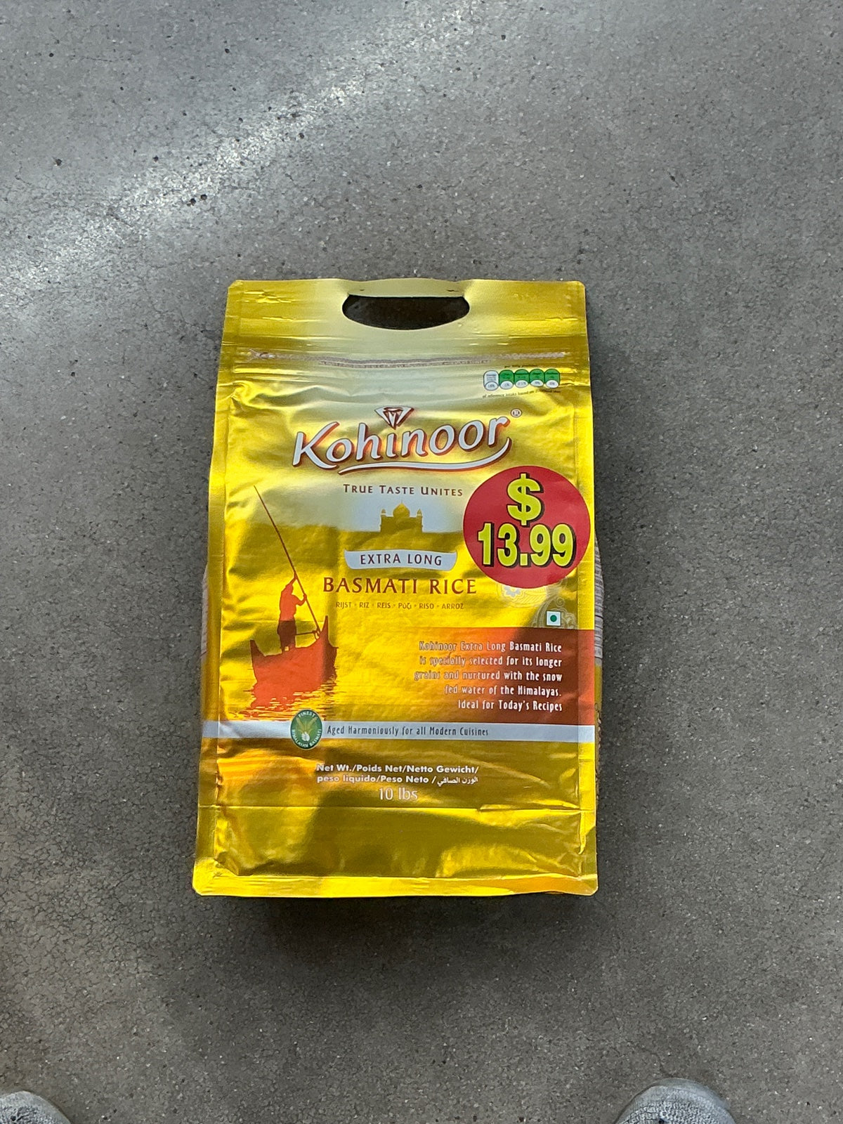 KOHINOOR Gold (Extra Long) Rice 10lb