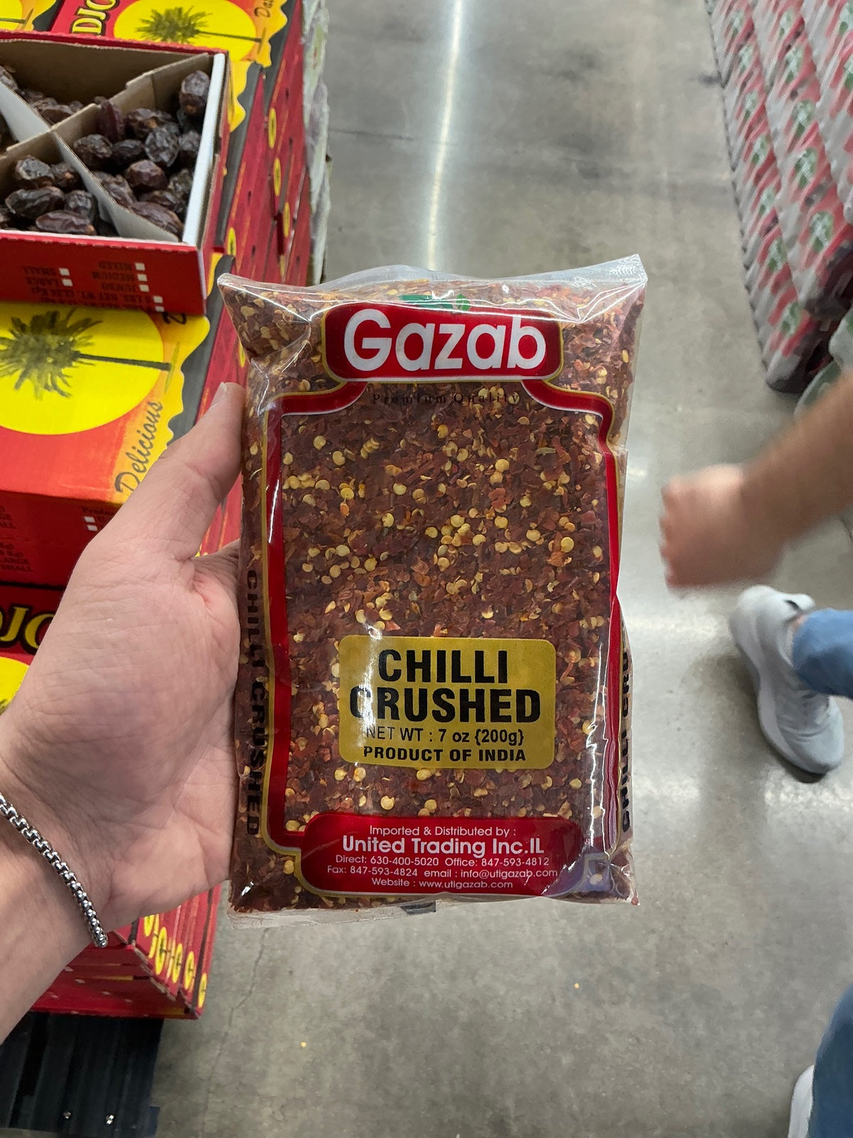 GAZAB Crushed Chilli 200g