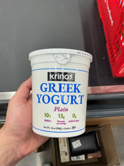 KrinOs Greek Yogurt 10% 2Lb