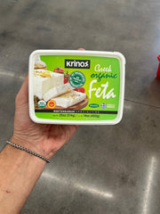KrinOs Greek Organic Feta Cheese 400g