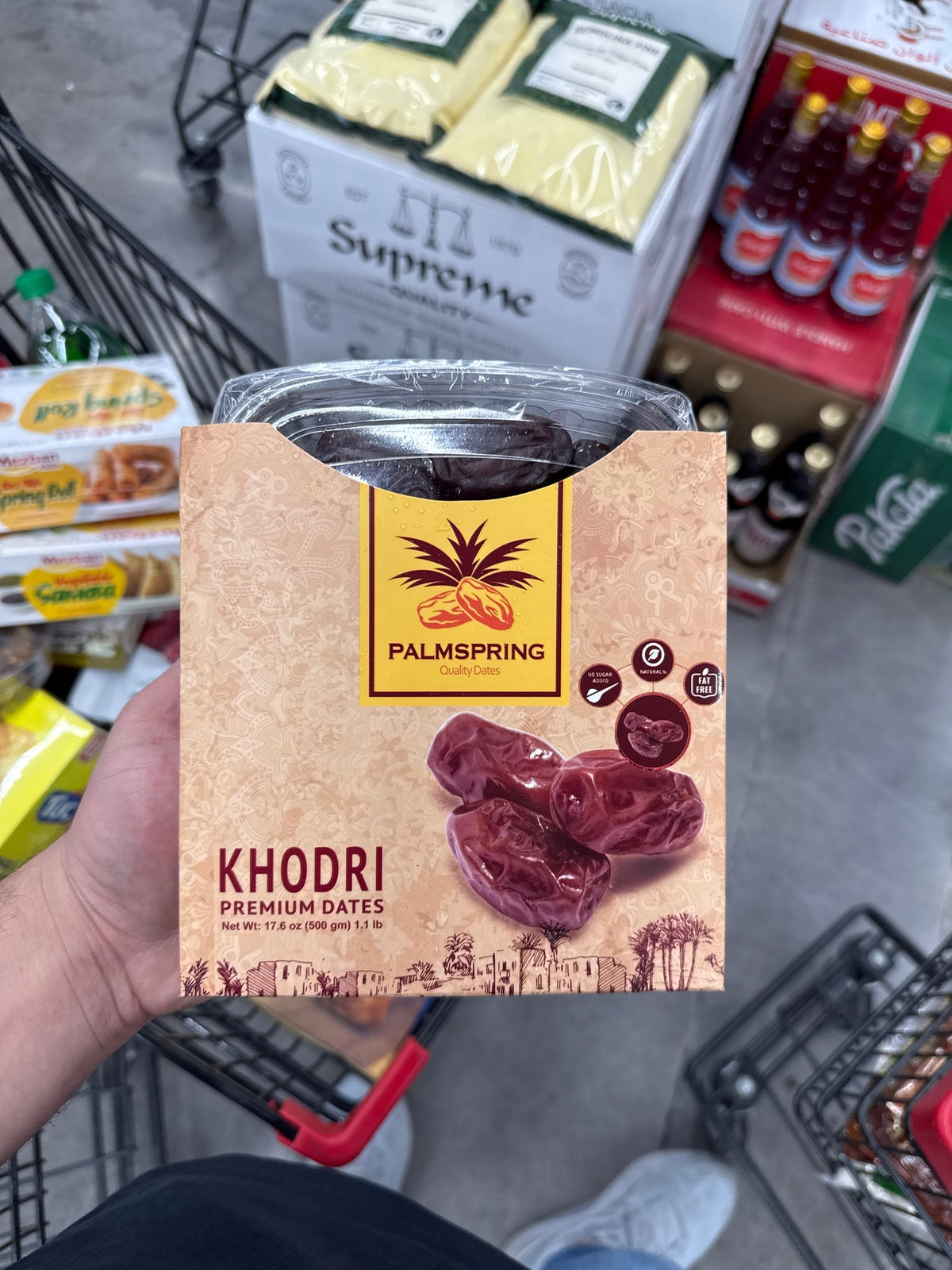 PALMSPRING Dates Khudri 500g