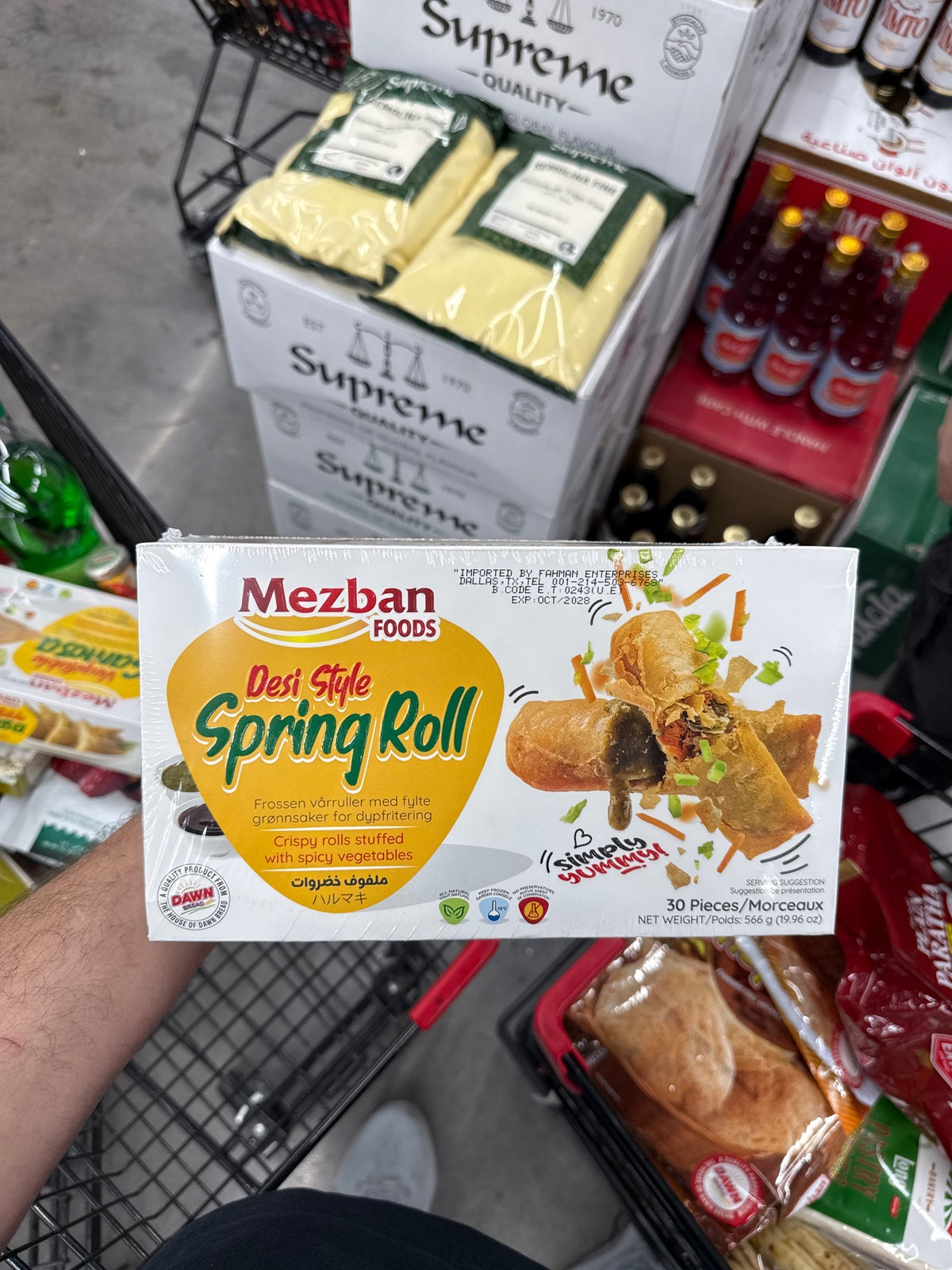 MEZBAN Spring Rolls 510 gms