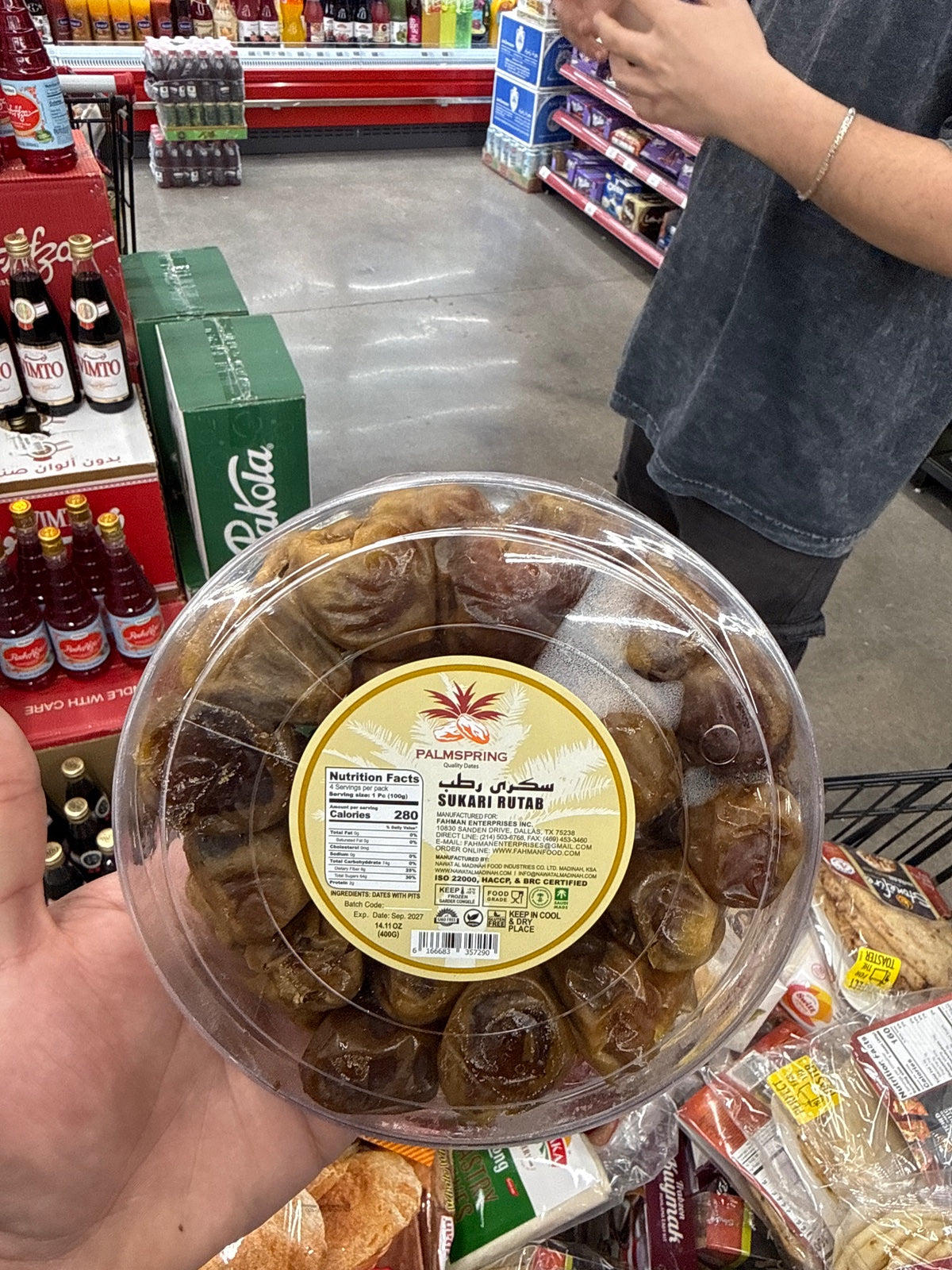 PALMSPRING Dates Ruttab Sukari 400g