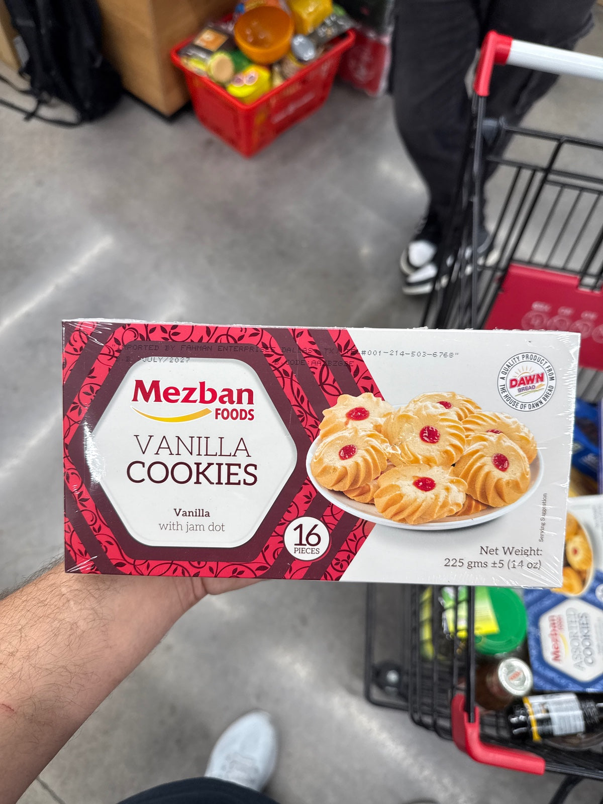 MEZBAN Biscuits Vanilla 225g