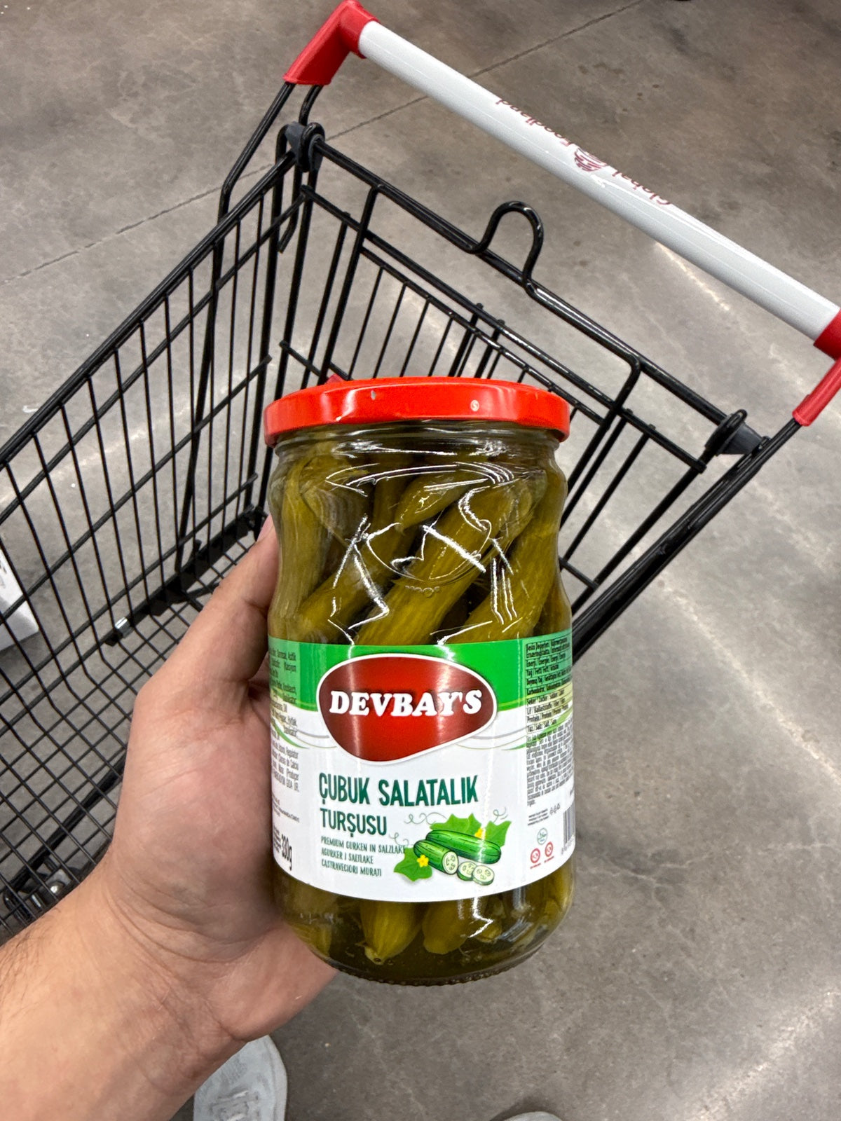 DEVBAYS Pickled Cucumber Sticks 0-1