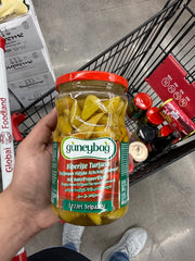 GUNEYBAG Pickled Rosemary Hot Baby Pepper 650gr