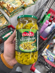 AL SAADAH Green Olives Sliced 1000g