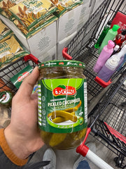 ALSAADAH Pickled Cucumber 650g jars