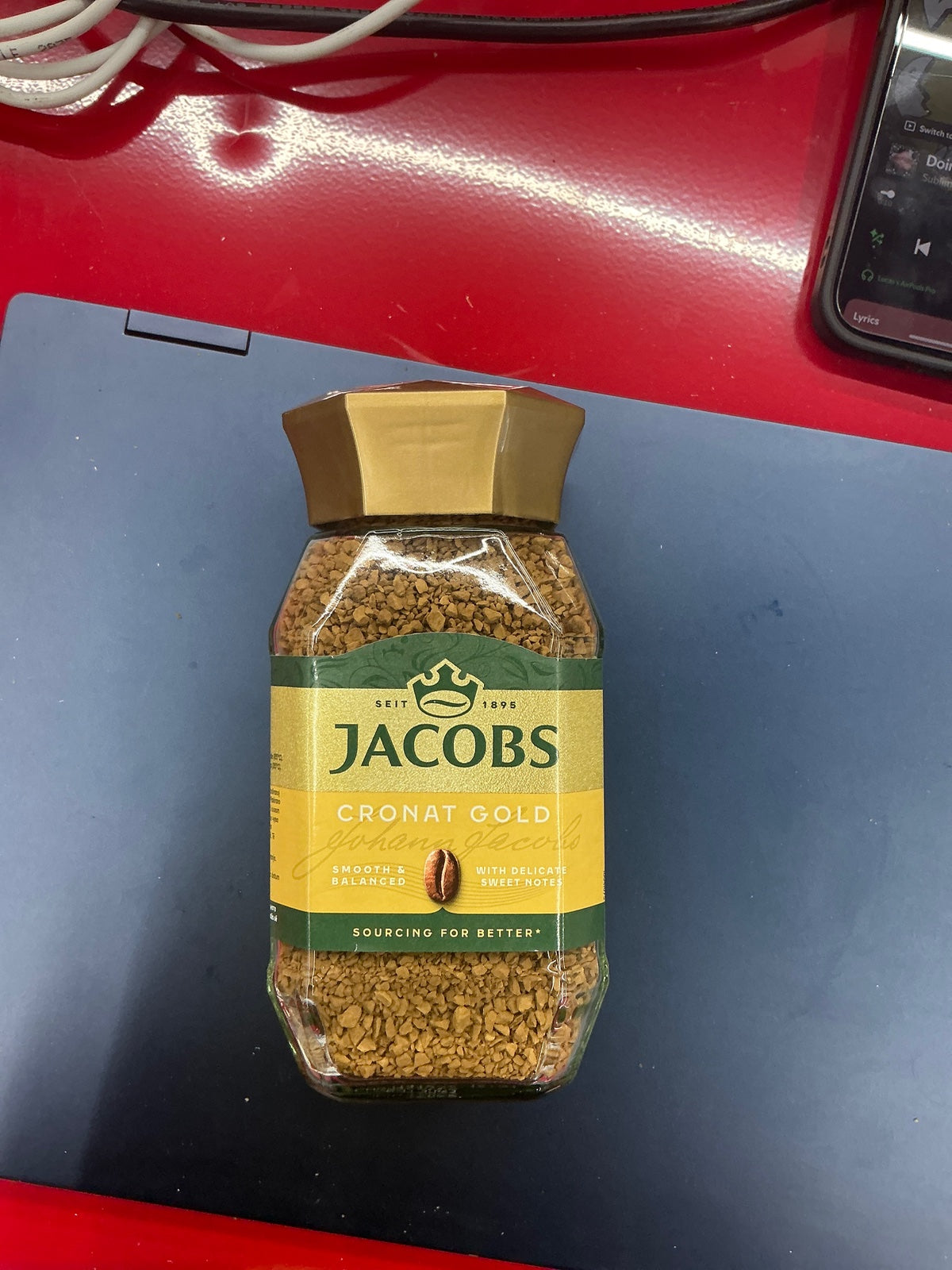 Jacobs Cront Gold Instant Coffee 3.5oz