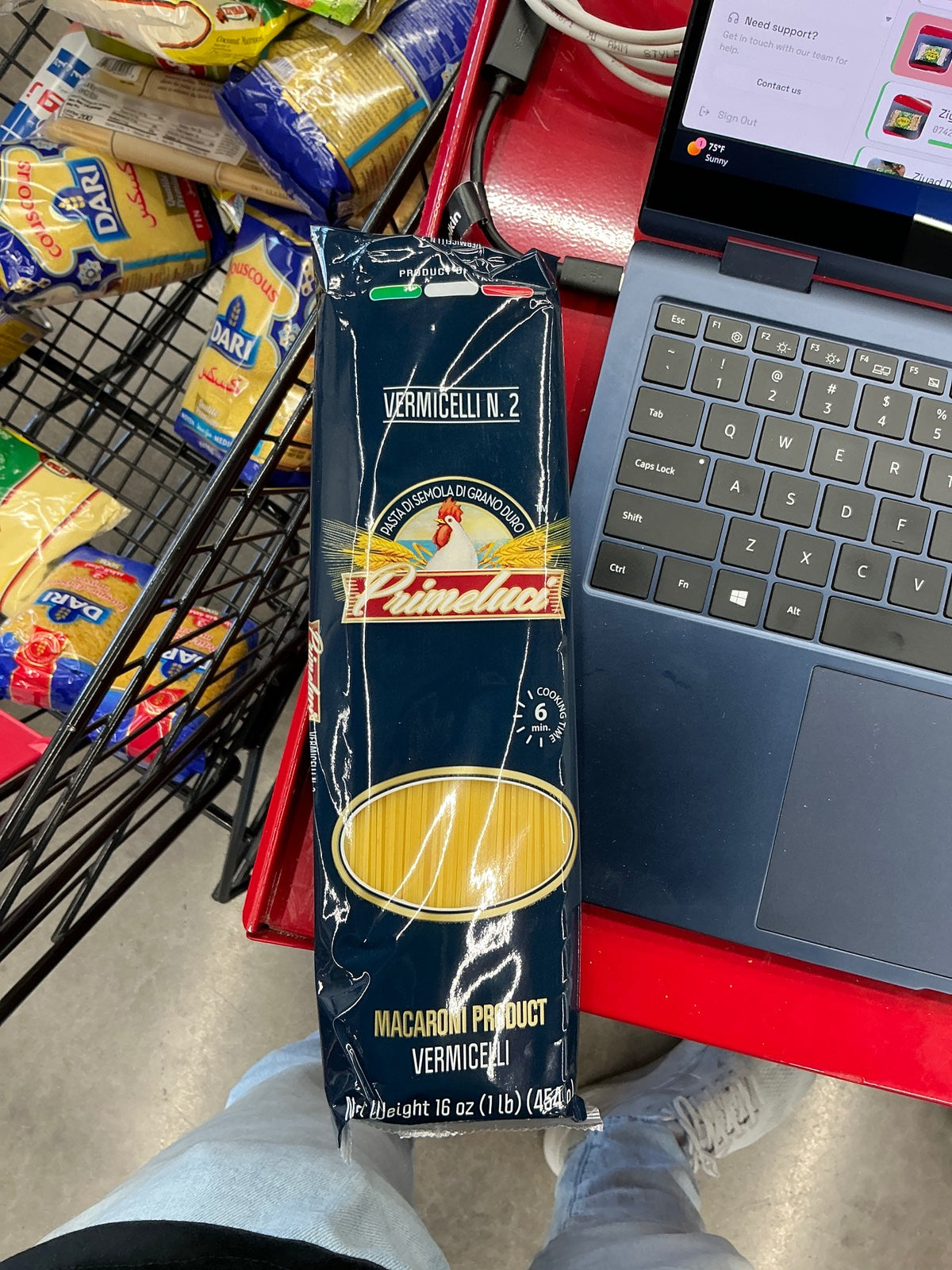 PRIMELUCI Vermicelli #2 Pasta 454g