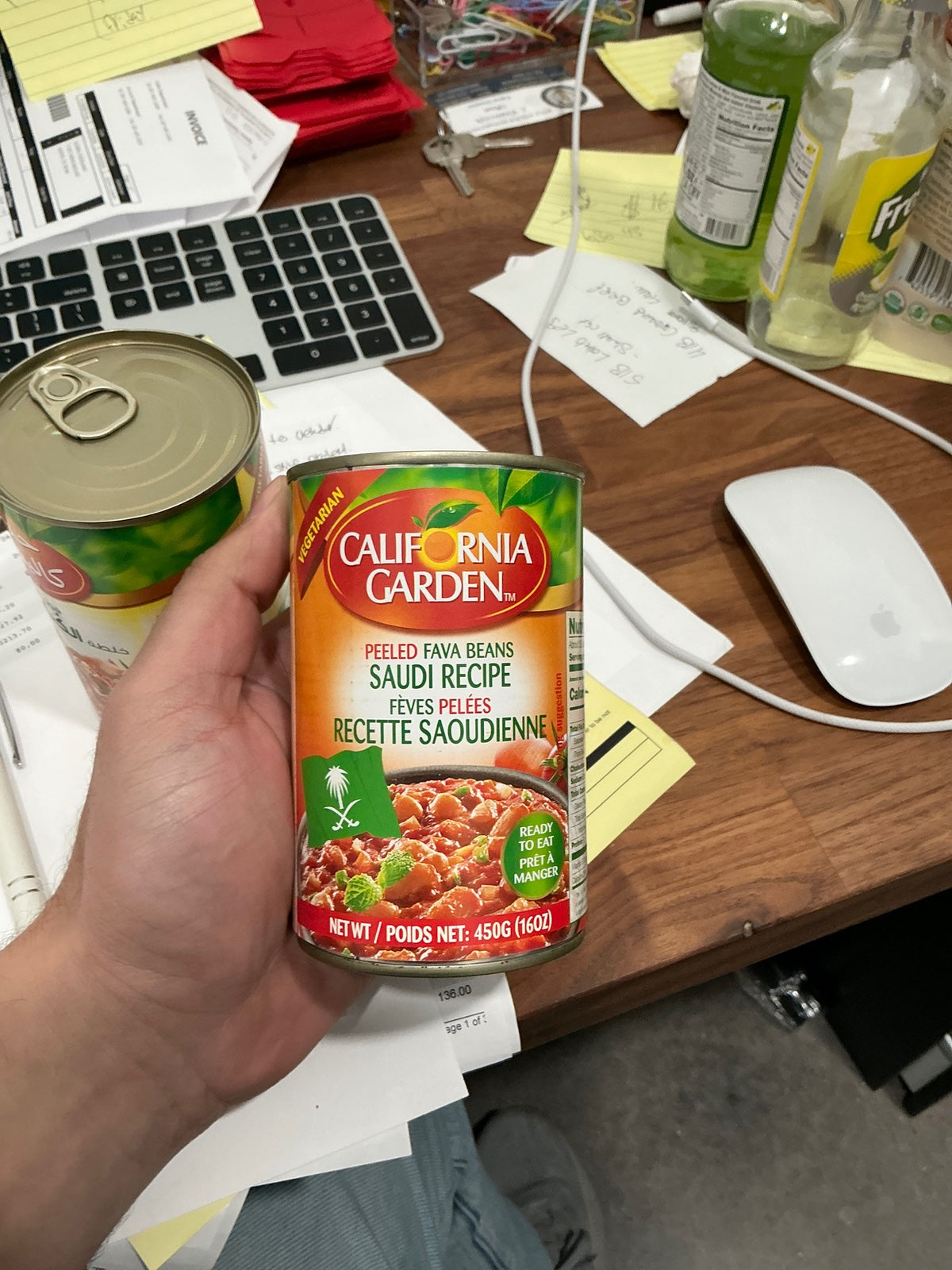 CALIFORNIA GARDEN Fava Beans Peeled Saudi Recipe 450g