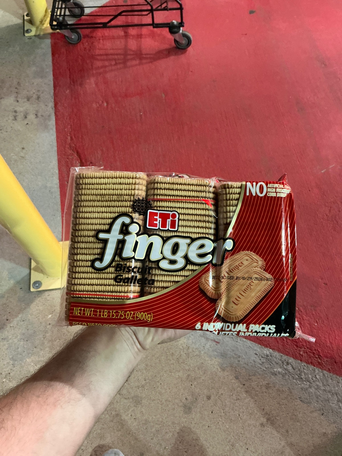 ETI Finger Biscuit 900 gr