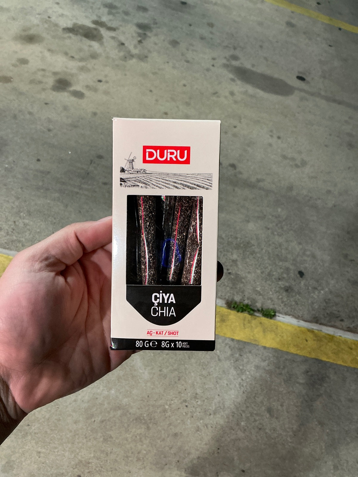 DURU Chia Shots 8g