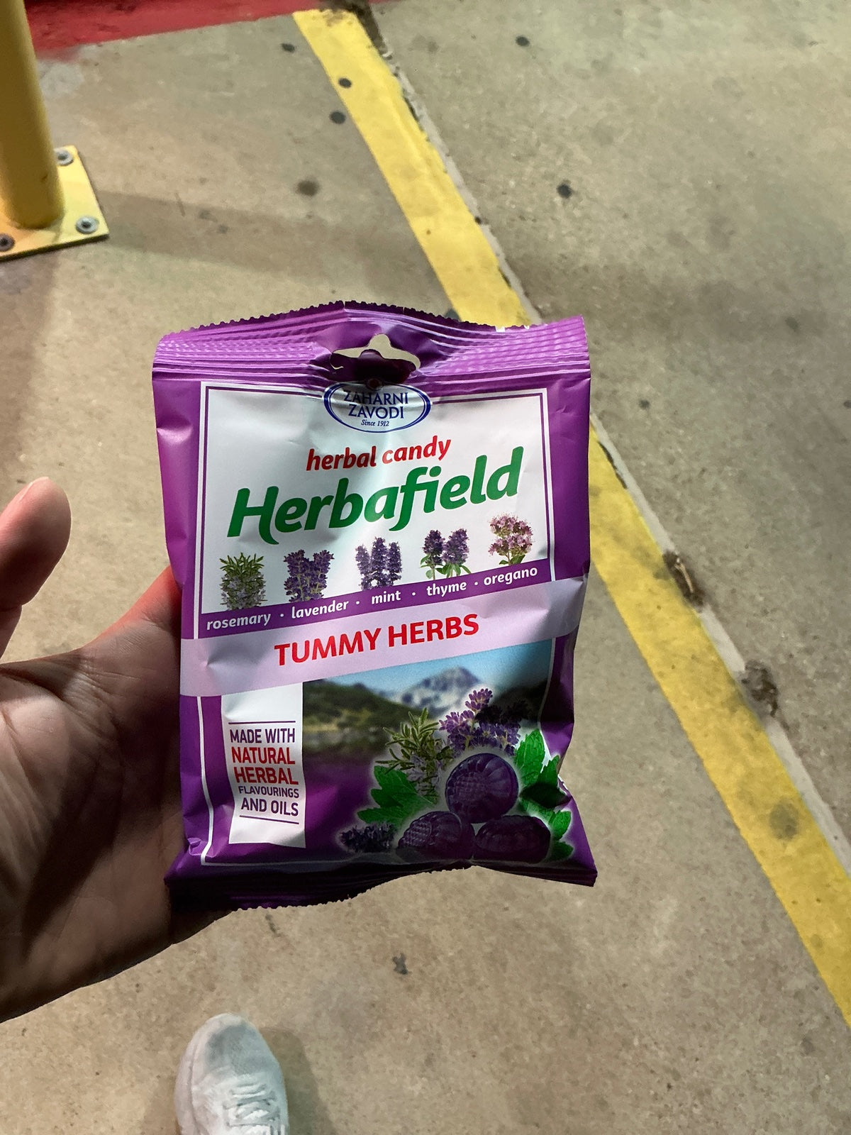 HERBAFIELD Hard Candy Tummy Herbs 75g