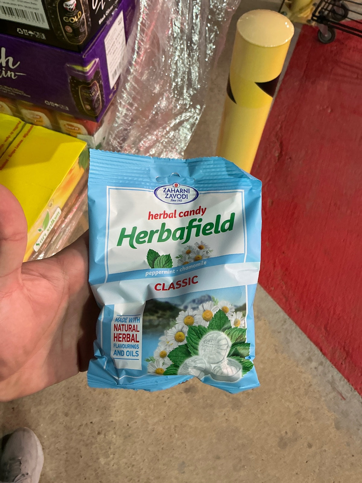HERBAFIELD Hard Herbal Candy Classic 75g