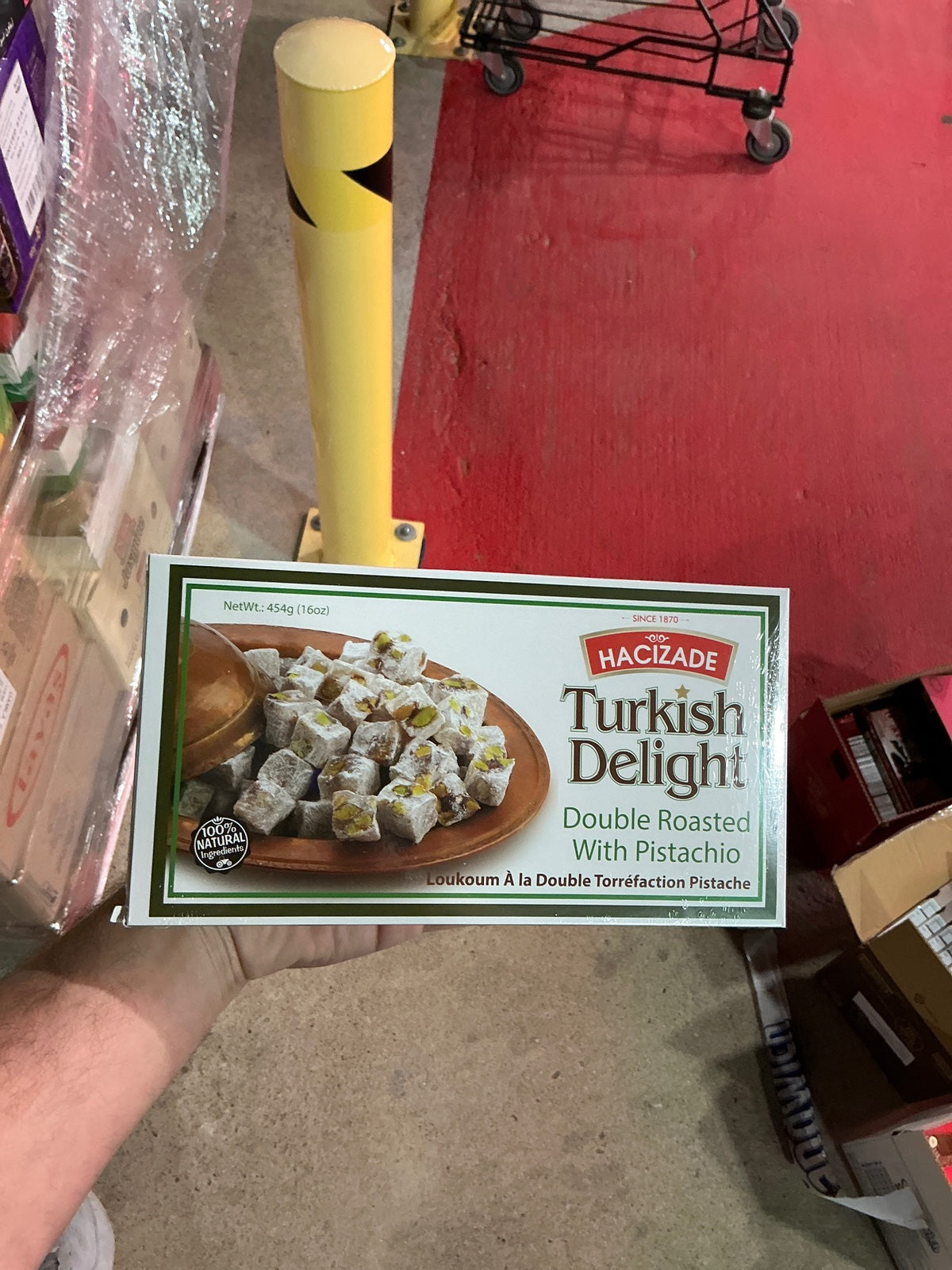 HACIZADE Delight Double Roasted w/Pistachio 454g