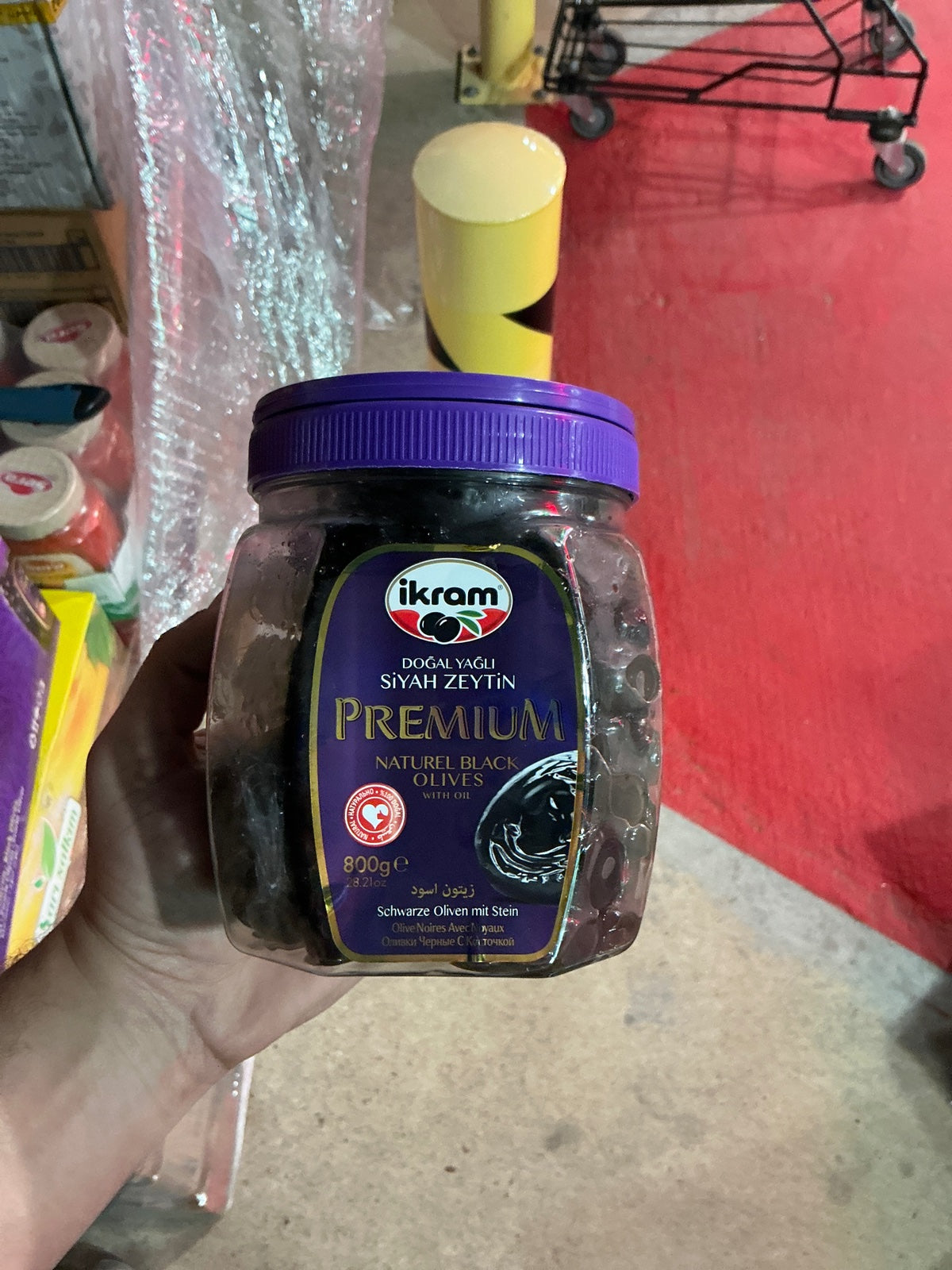 IKRAM Black Olive Pet Premium Sele 800gr