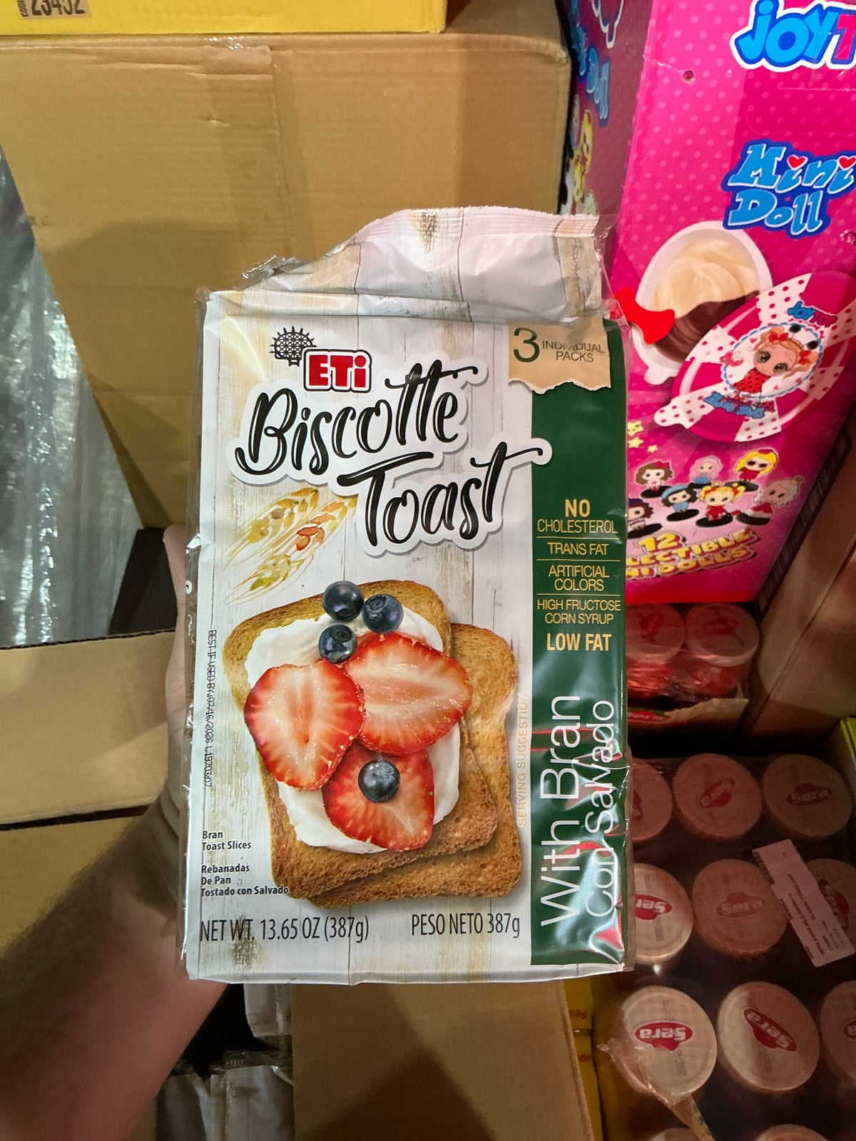 ETI Biscotte Wheat 387g