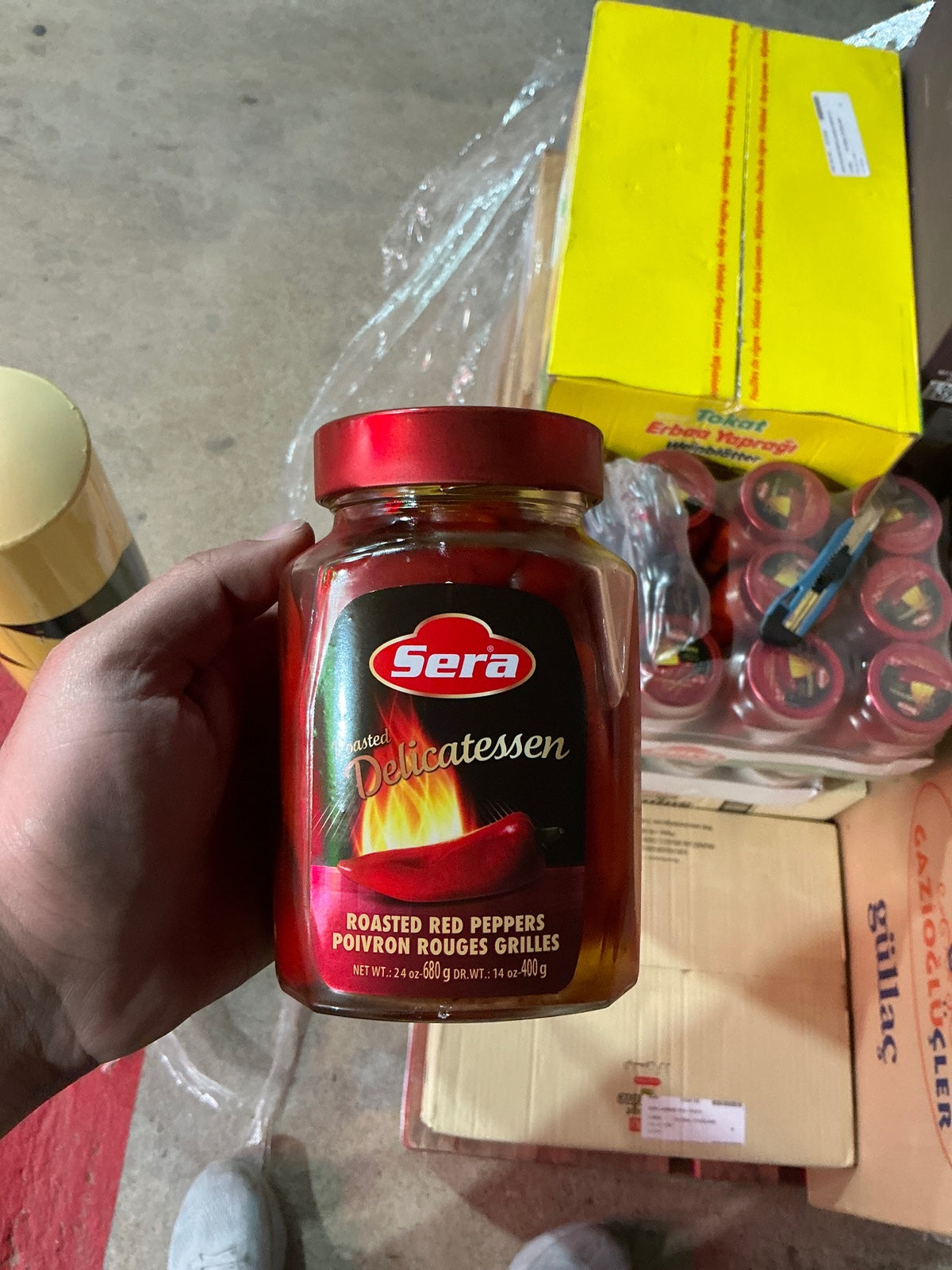 SERA Roasted Red Peppers 680g