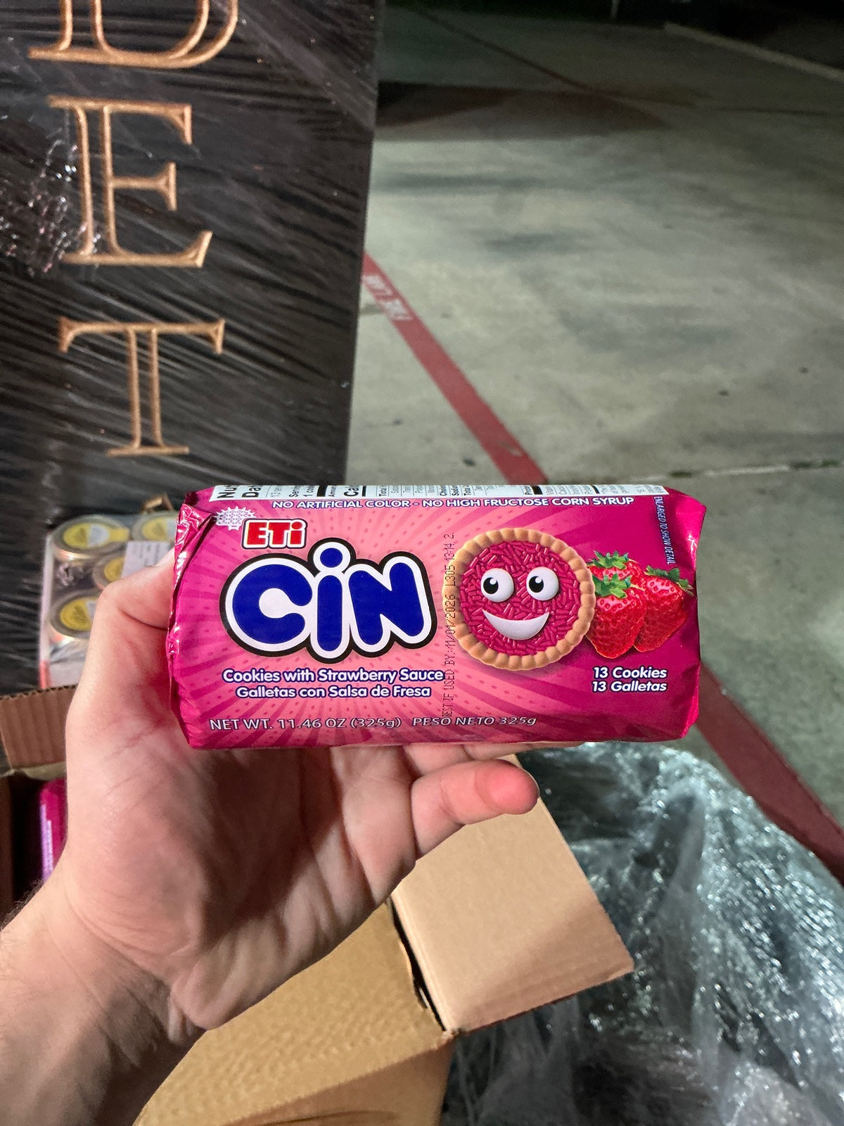 ETI Cin Strawberry 325gr