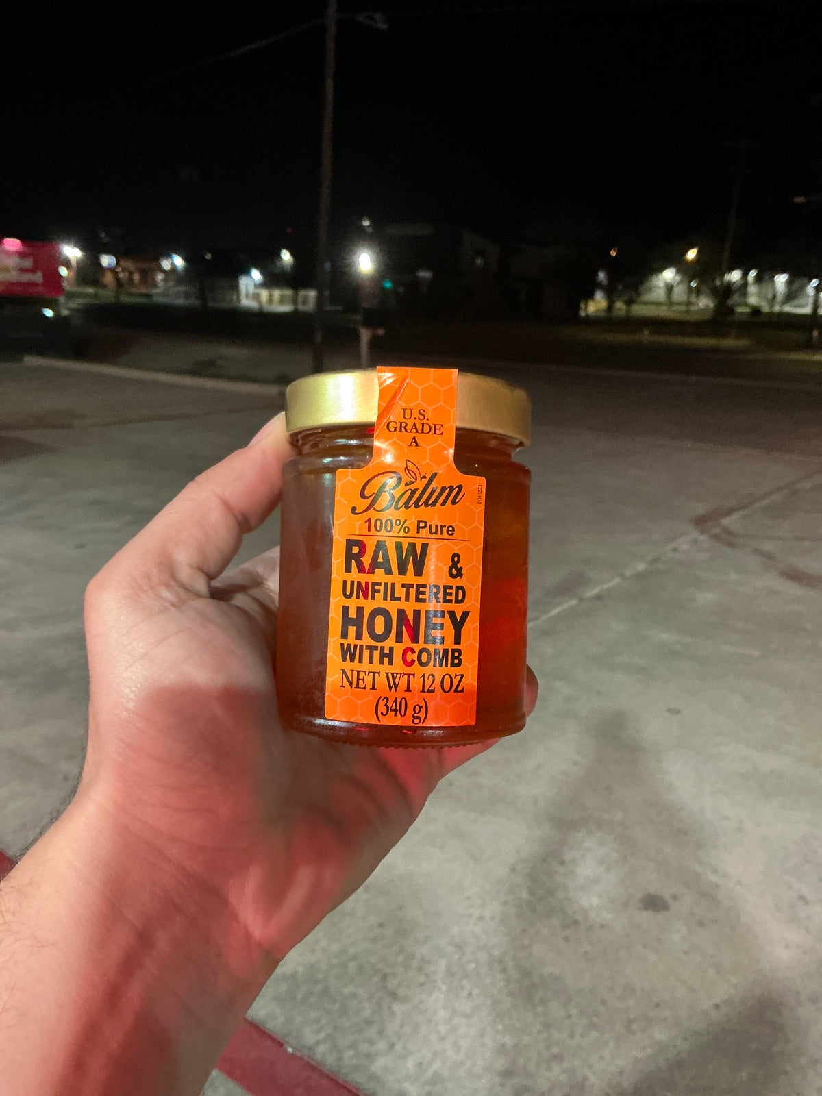 BALIM Pure Honey With Comb 340g