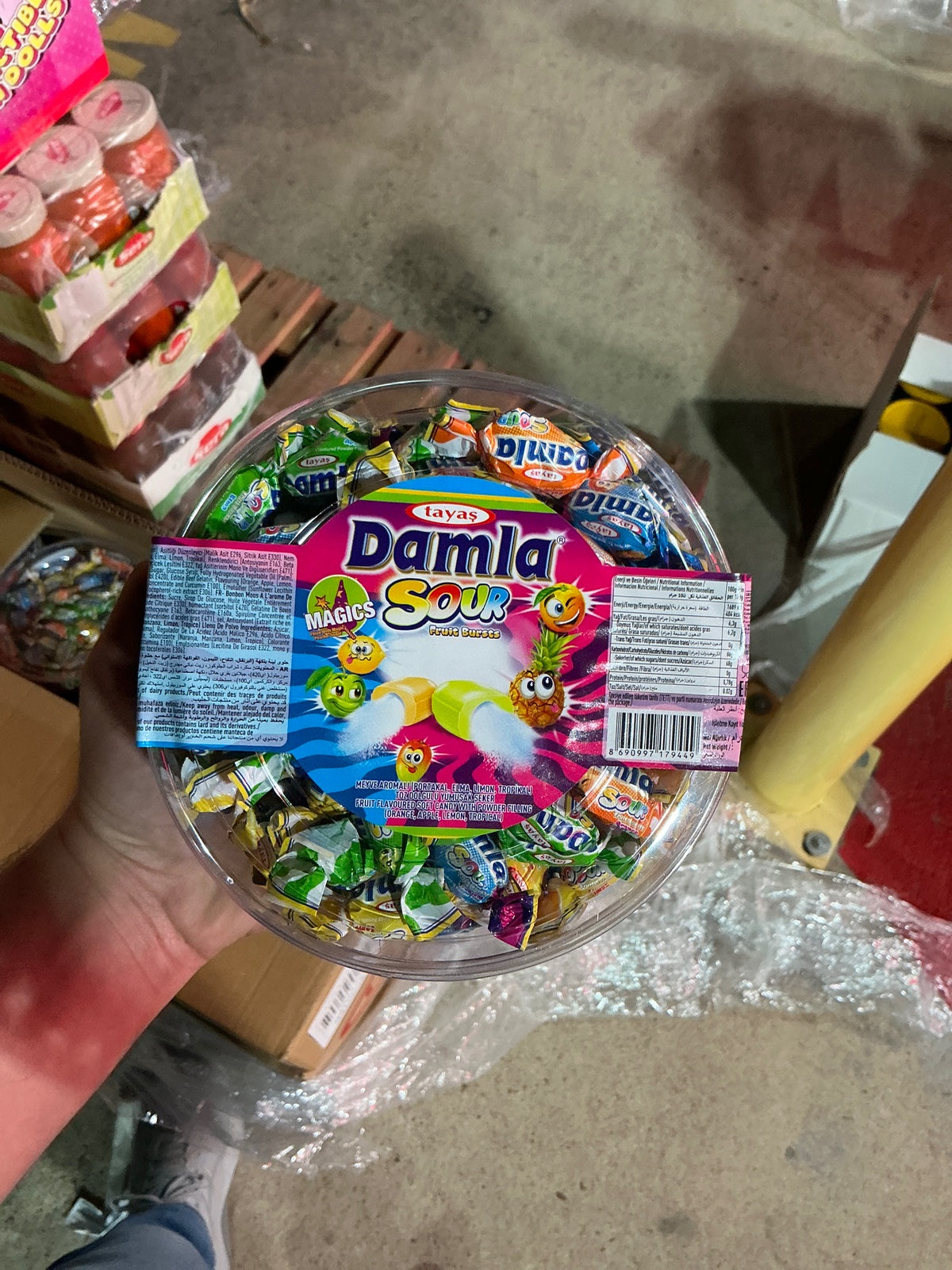 BONART Sweeties Damla Sour 800g