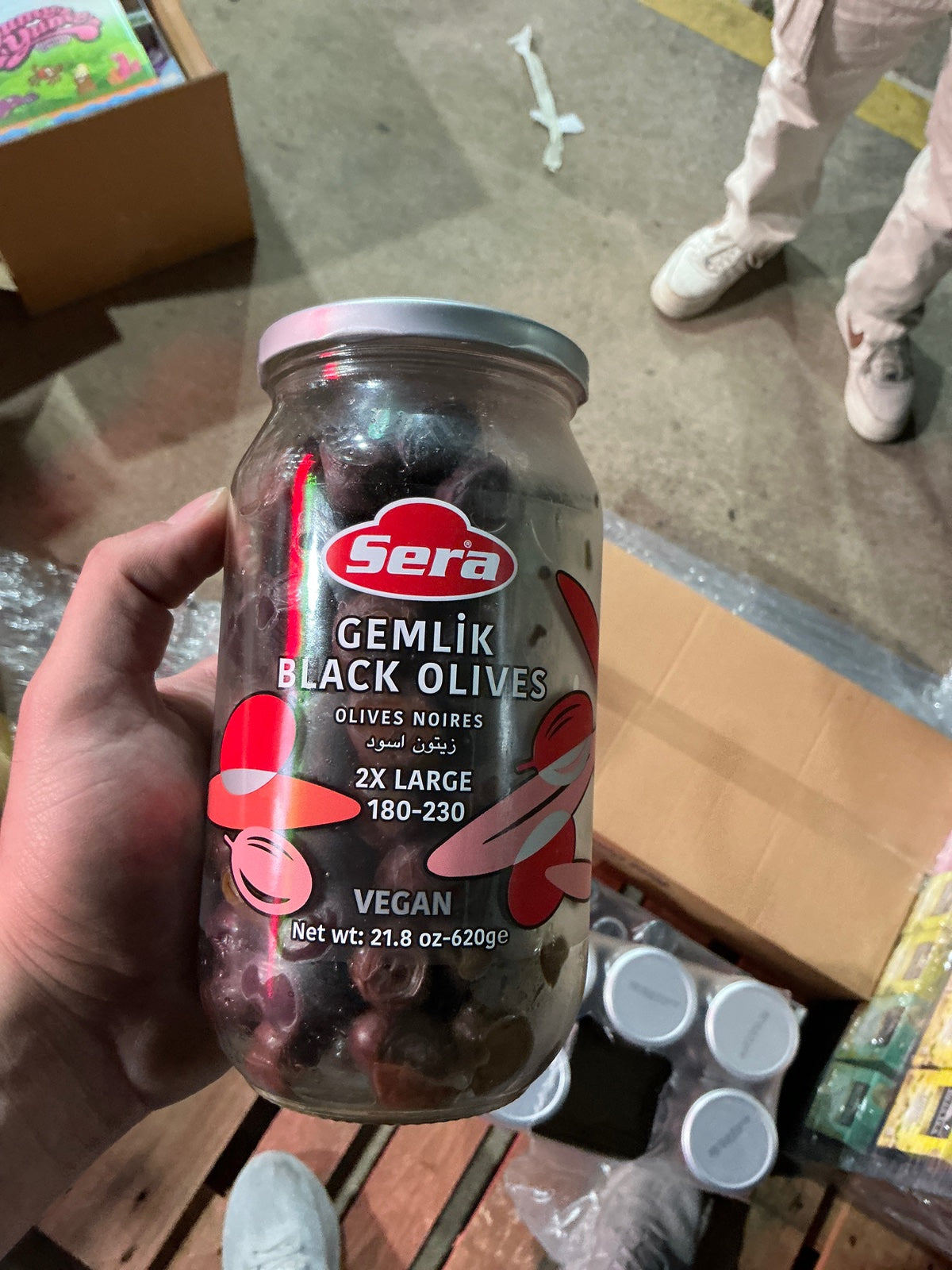 SERA Black Olives Gemlik 2XL 1000ml