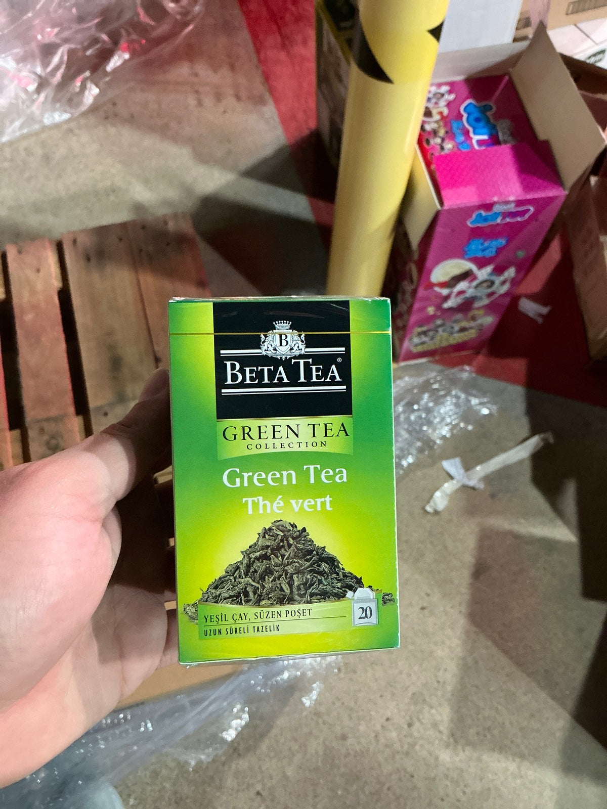BETA Display - Mix Tea