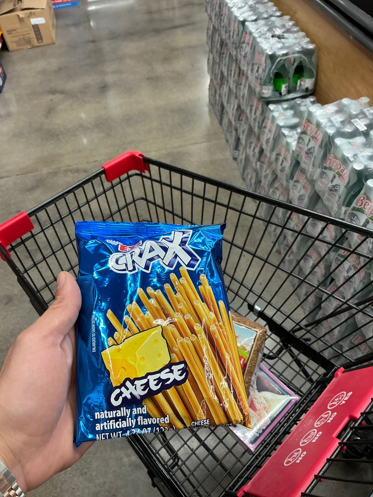 ETI Crax Cheese Stick 123g