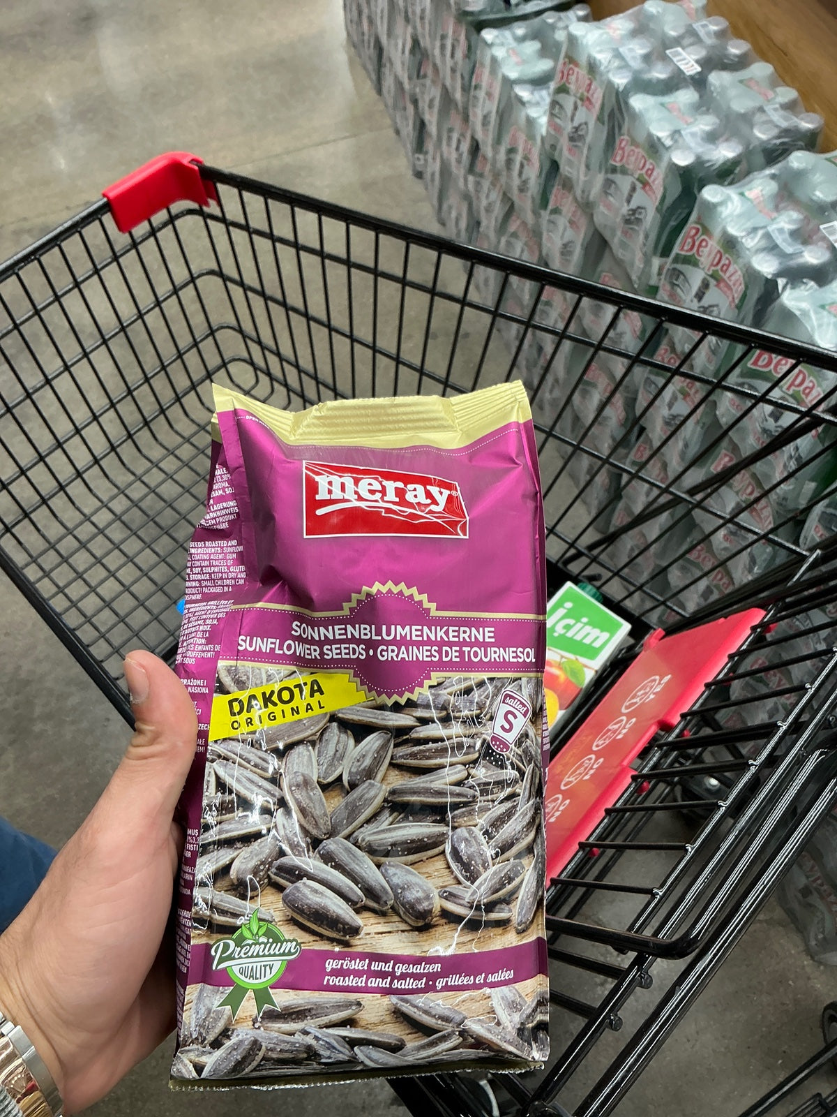 MERAY Sunflower Seeds Dakota Roasted & Salted 250g