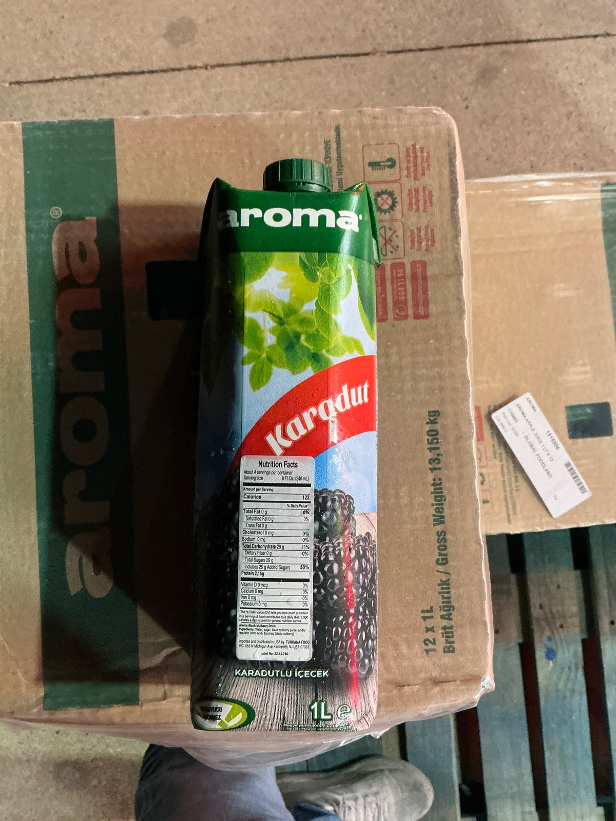 AROMA Black Mulberry Drink 1L