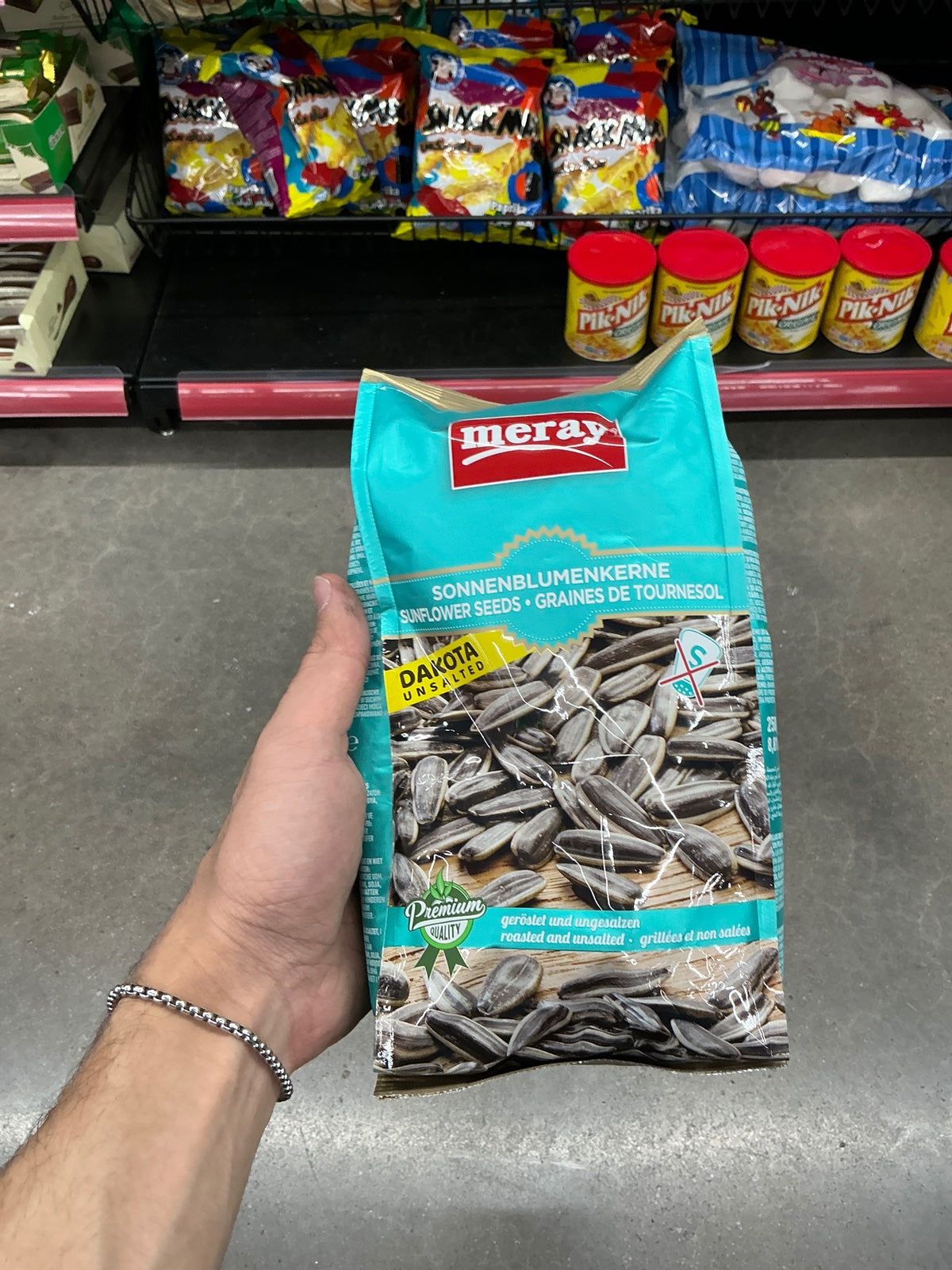 MERAY Sunflower Seeds Dakota Unsalted 250g