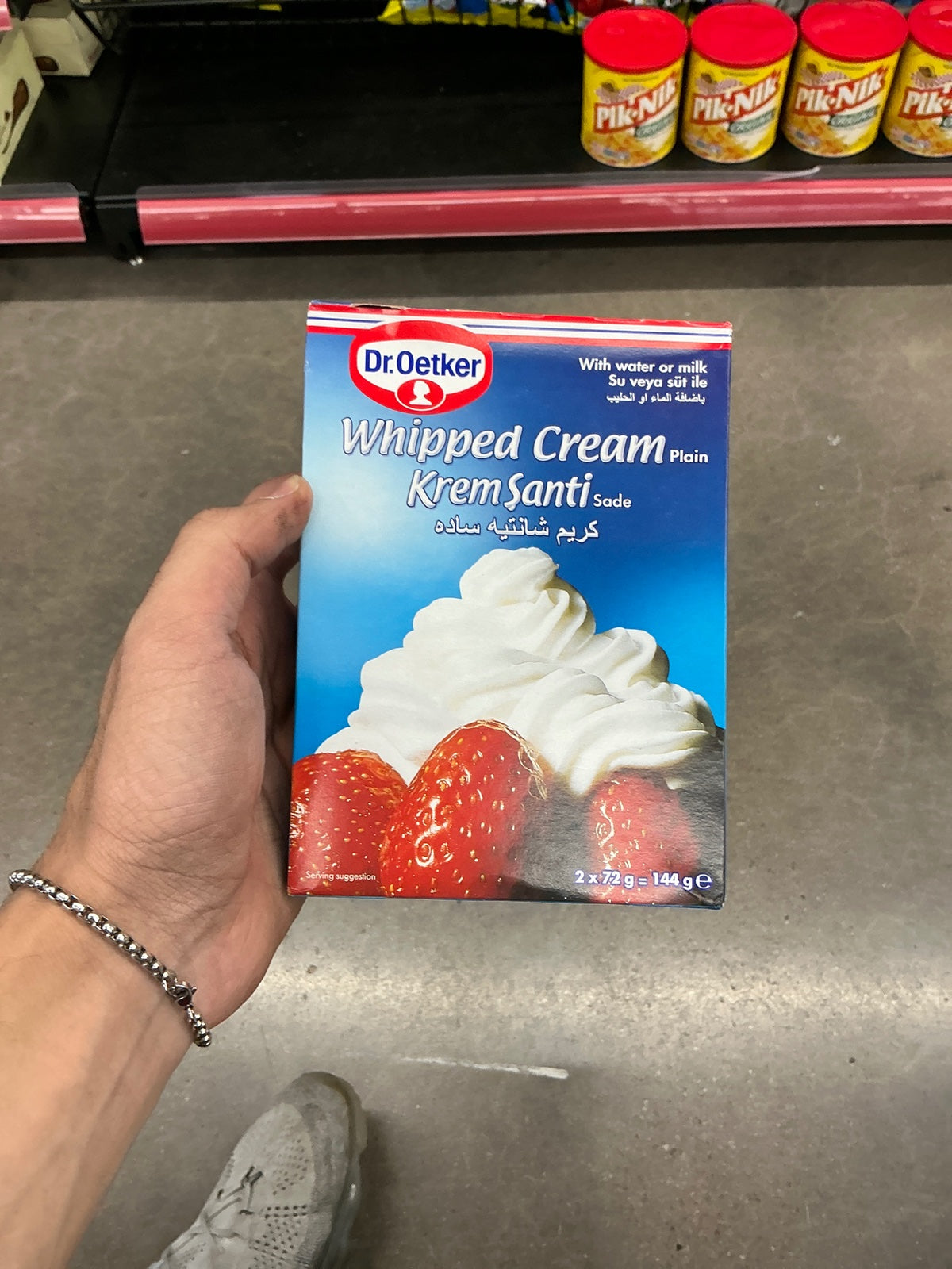 DR. OETKER Whipped Topping 150 GR