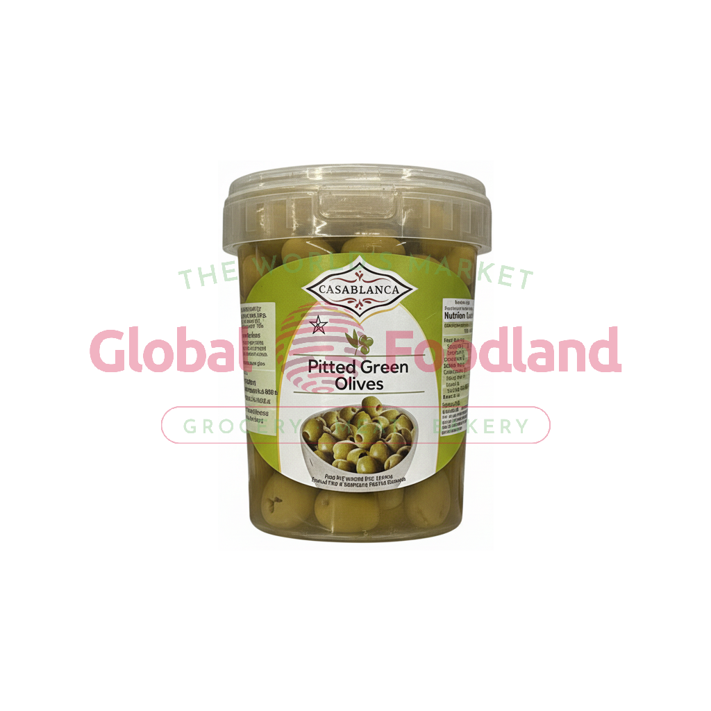 Casablanca Pitted Green Olives 1lb
