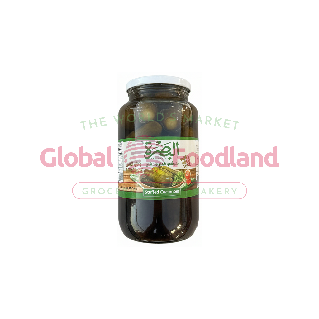 ALBASRA Stuffed Cucumber Pickles 1.3Kg