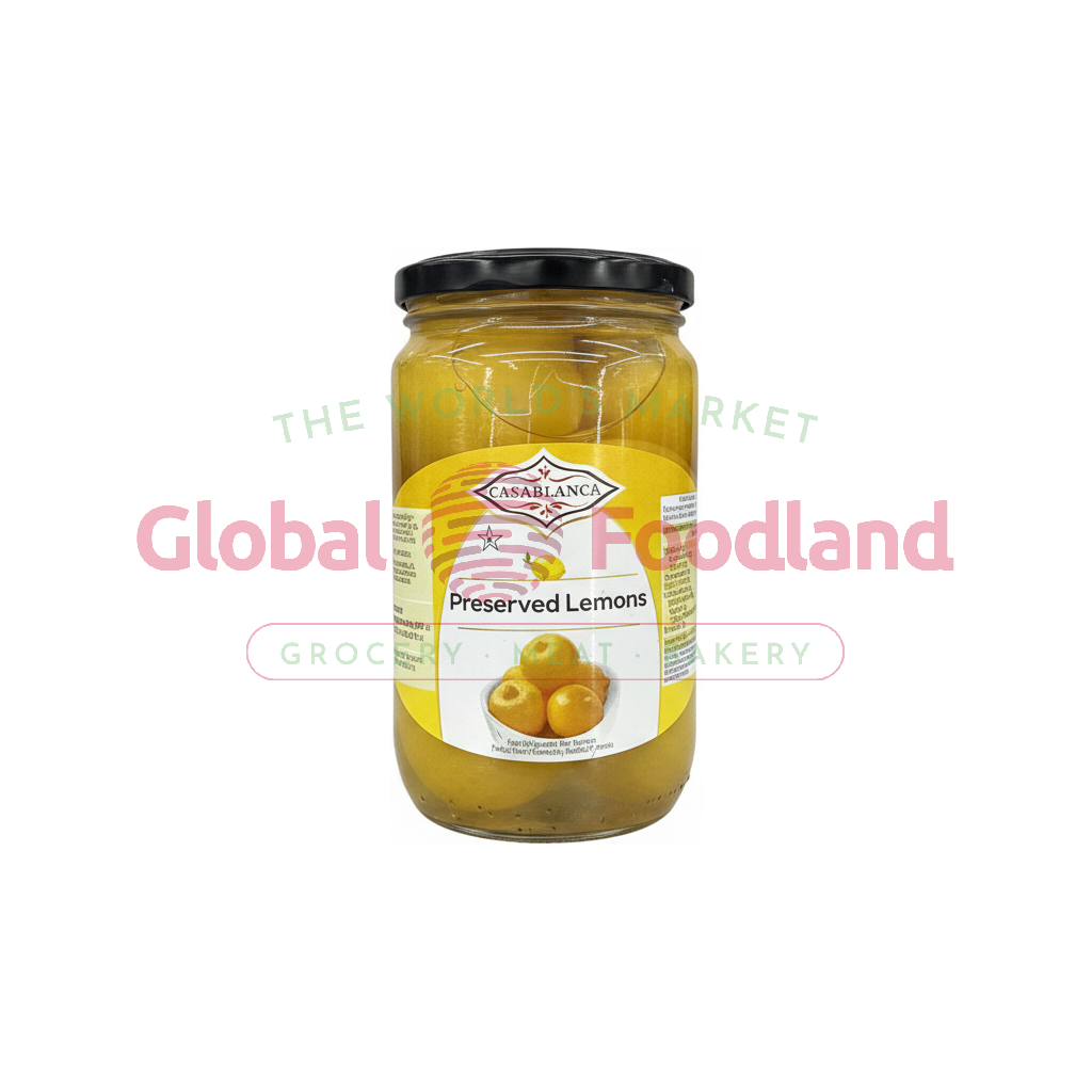 Casablanca Moroccan preserved lemons Glass 2lb