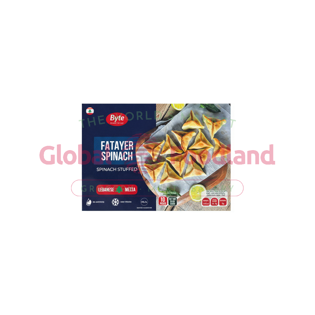 Byte Frozen Fatayer Spinach 250 GR
