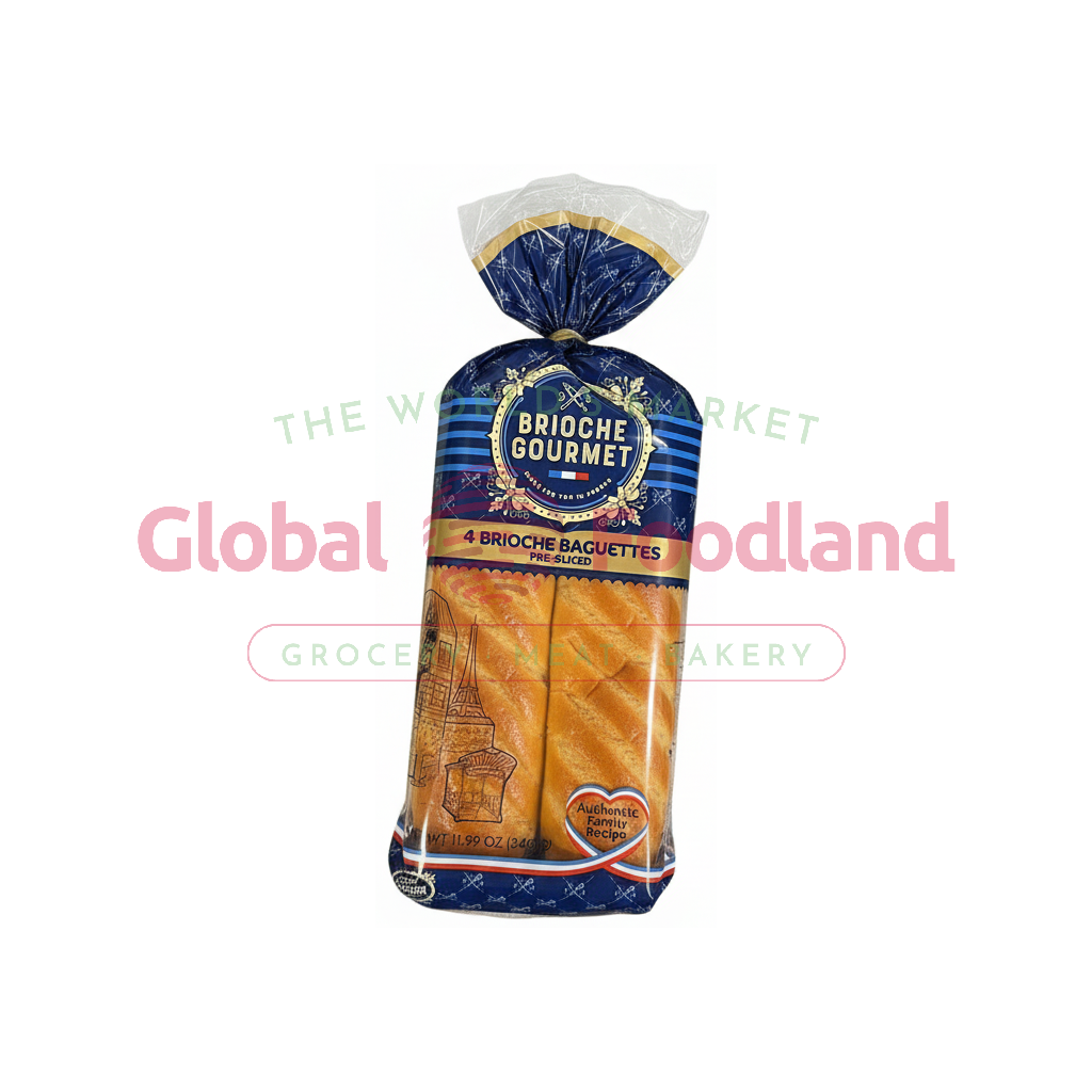 BRIOCHE GOURMET Brioche Sub Rolls 4CT 11.9oz