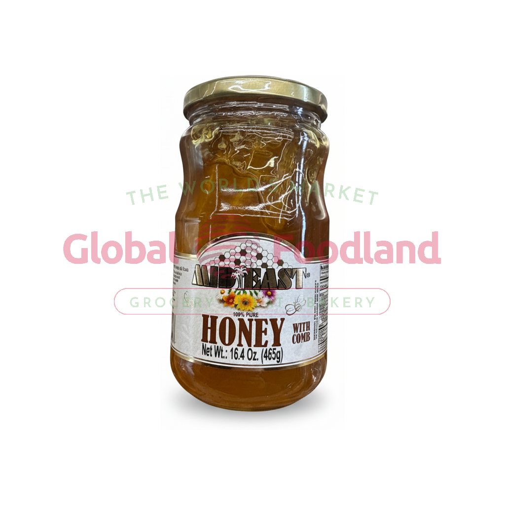 M.E. Pure Honey W/Comb 16 OZ